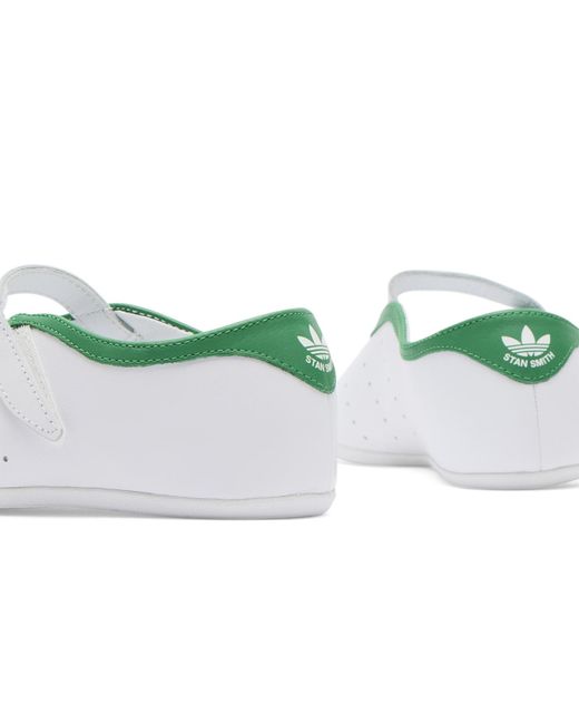 Adidas Green Stan Smith Lo Ballet Sneaker