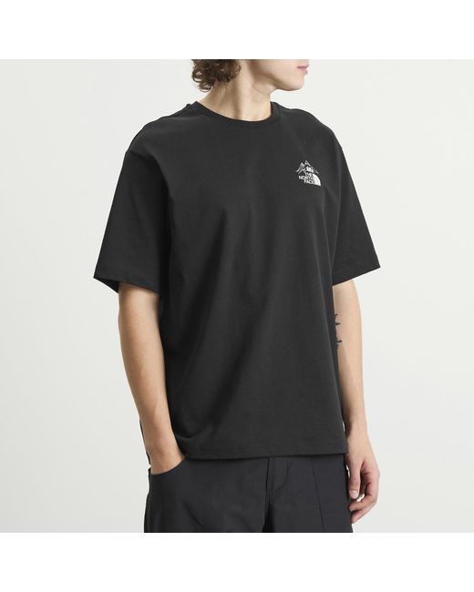 The North Face Black Hke Backpack Relaxed T-Shirt for men