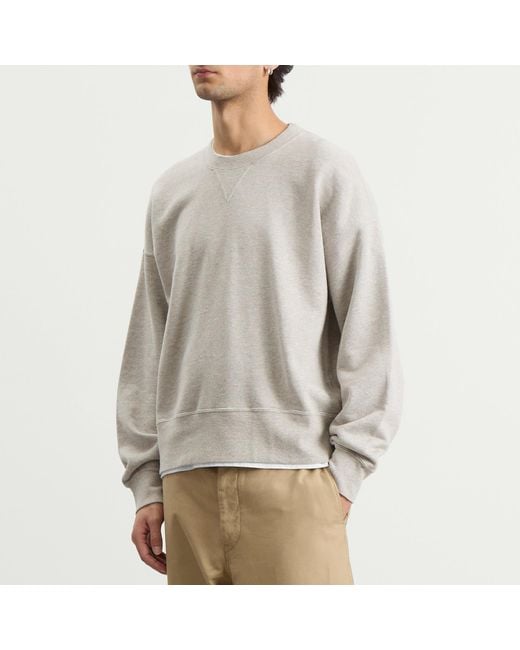 Visvim White Court Sweatshirt for men