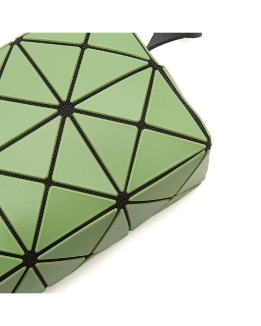 Issey Miyake Green Cuboid Shoulder Bag