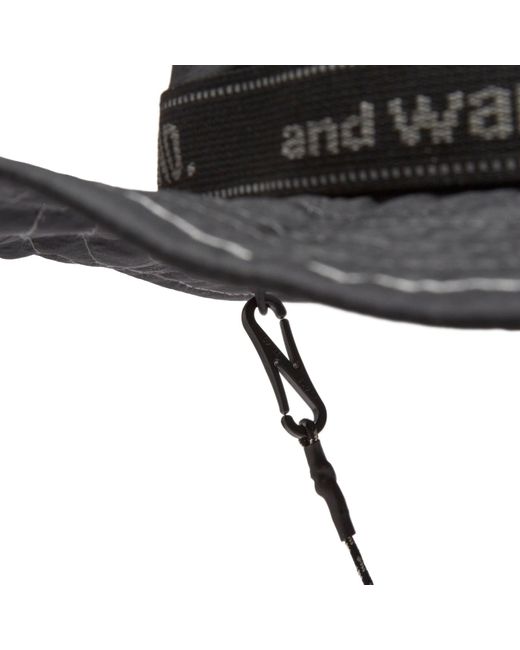 And Wander Black End. X 3L Print Hat