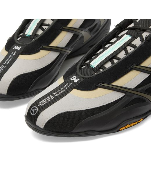 Adidas Black X Bad Bunny X Mercedes Adiracer Gt Sneaker for men
