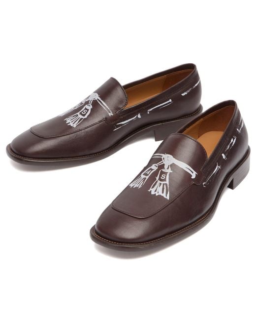 Acne Brown Bassel Loafers