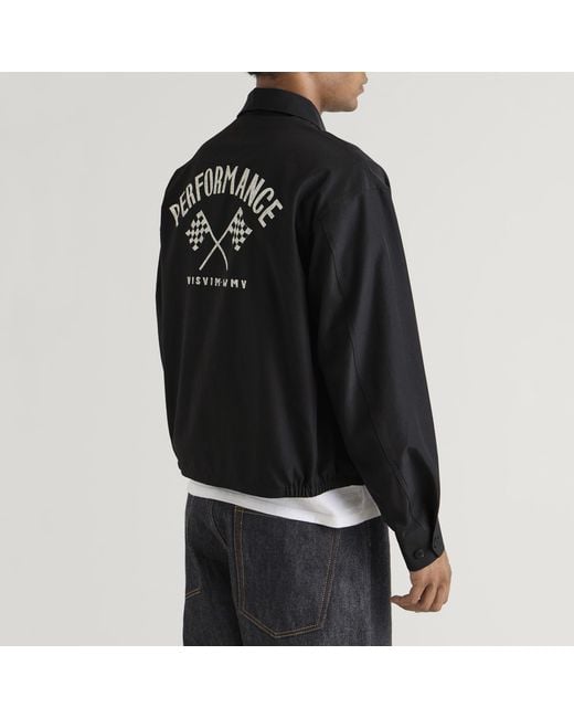 Visvim Black Somer Swing Top Blouson for men