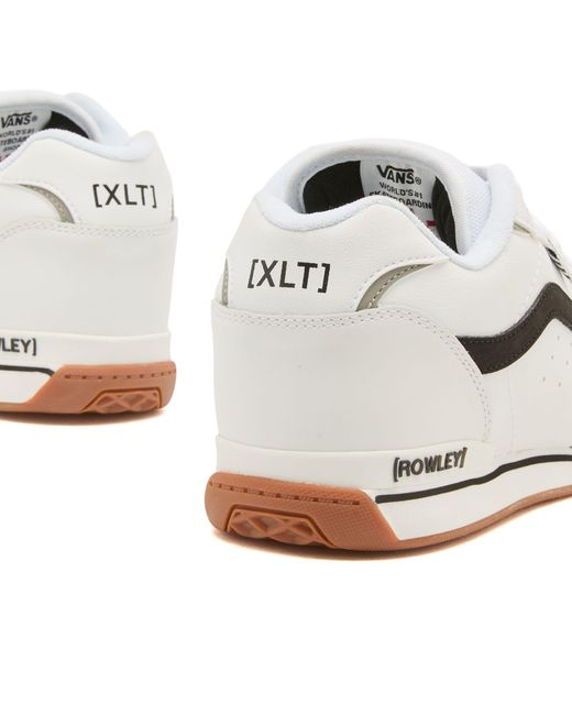 Vans White Rowley Xlt Sneaker