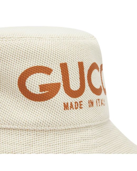 Gucci Natural Arnaud Bucket Hat for men