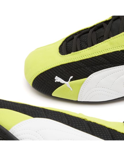 PUMA Yellow Speedcat Plus Sneaker