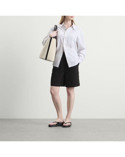 Samsøe & Samsøe Black Saberta Beach Bag