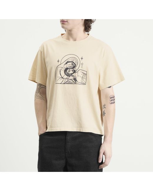 Second/Layer Natural Second Layer Baby Baggy La Piedad T-Shirt for men