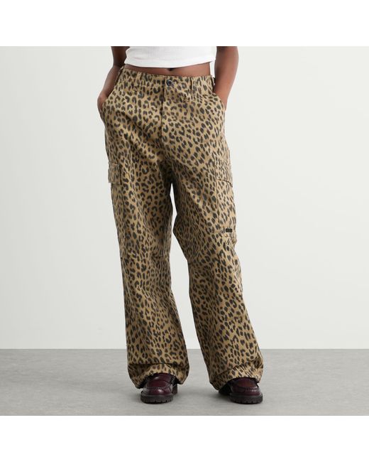SUNDAYFRUITMARKET Green Sun Cargo Pants