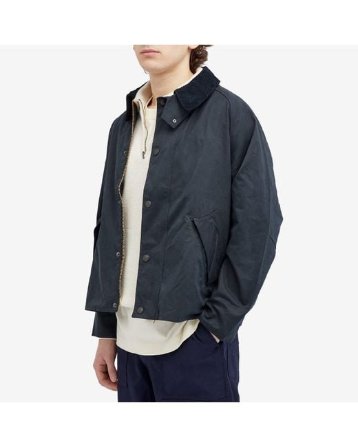 Barbour Blue Os Transporter Casual Jacket for men