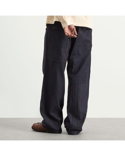Kardo Blue Abeer Drawstring Snow Pant for men