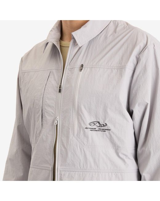 KA_YO_Prototype White Overshirt for men