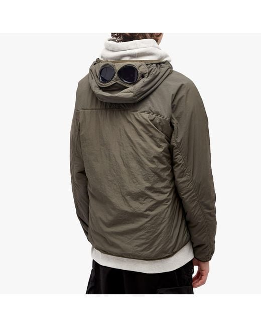 C P Company Gray Gdp Goggle Jacket for men