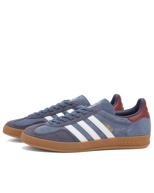Adidas Blue Gazelle Indoor Sneaker