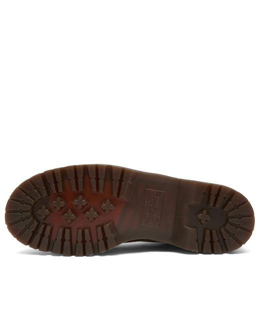 Dr. Martens Brown Lowell Leather Shoe for men