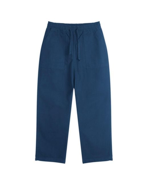 Service Works Blue Canvas Chef Pant for men