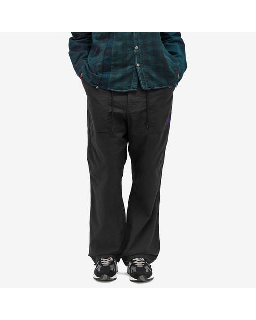 Needles Black String Fatigue Pant