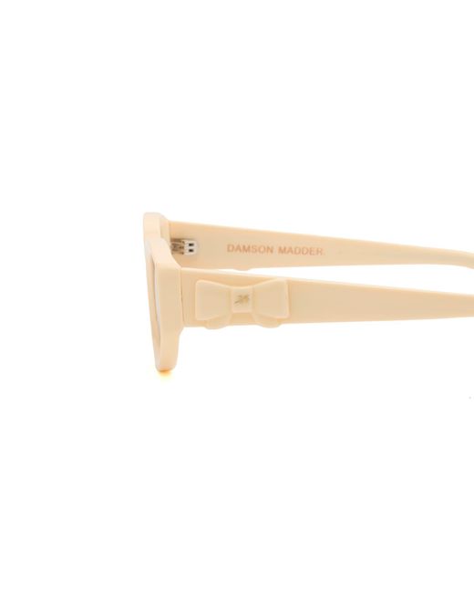 Damson Madder Pink Catty Oval Sunglasses
