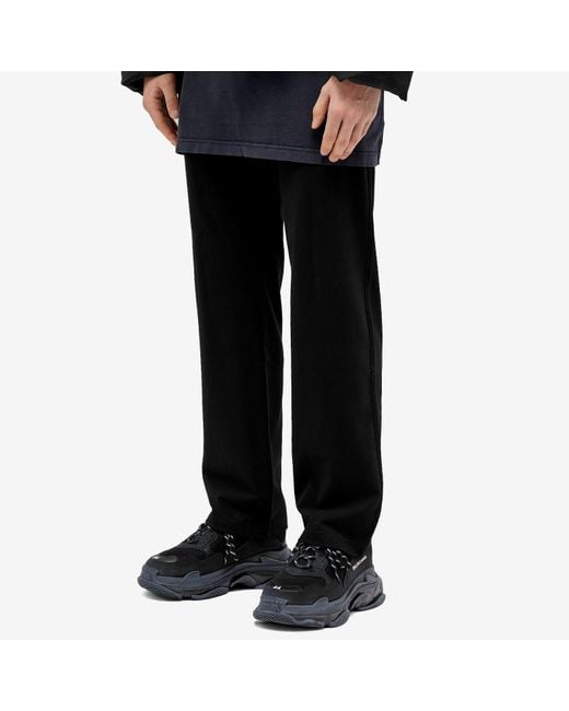 Balenciaga Black Runway Pants for men