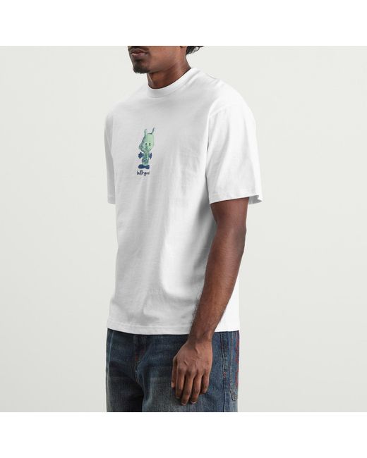 Butter Goods White Newcomer T-Shirt for men