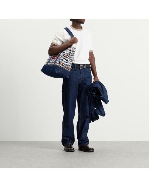 Levi's Blue X Sky High Farm Universe Garden Tote Bag for men