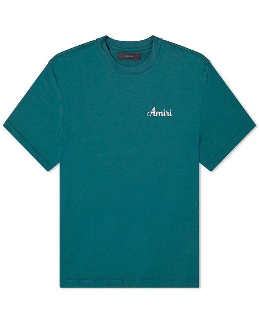 Amiri Blue Lanesplitters T-Shirt for men