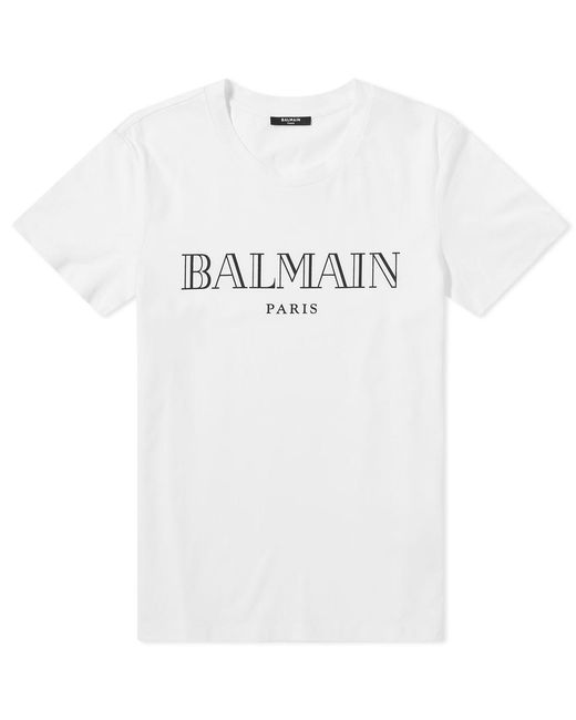 balmain tshirt white