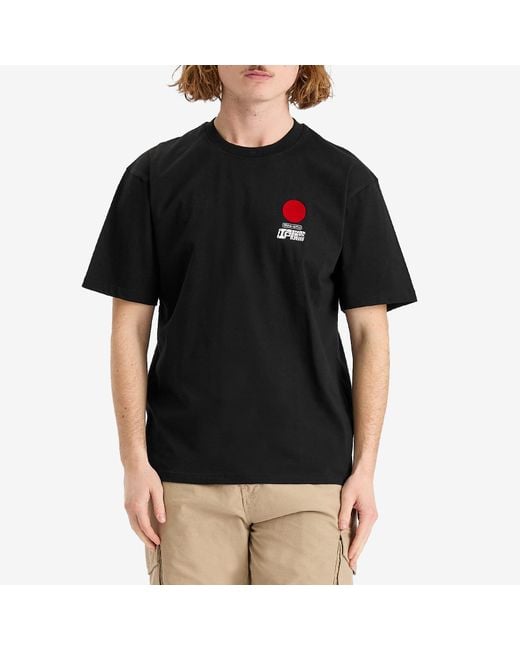 Edwin Black Sun T-Shirt for men