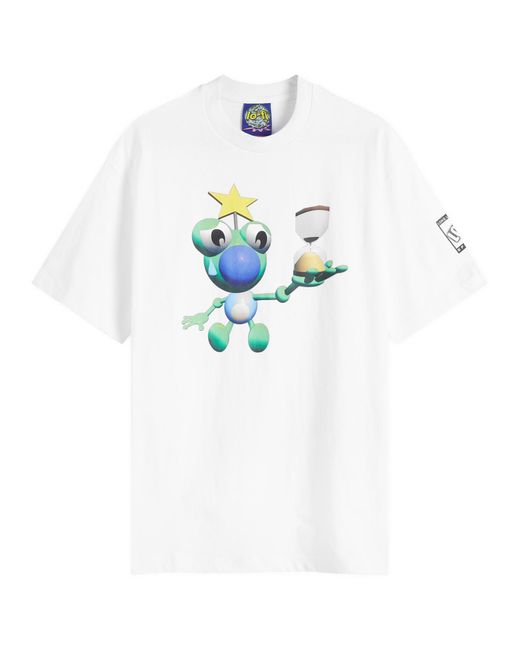 LO-FI White Countdown T-Shirt for men