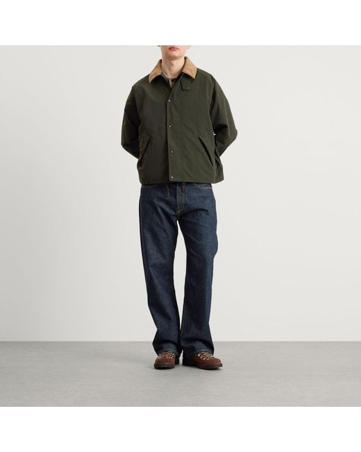 Barbour Green Transport Nylon Casual Jacket for men