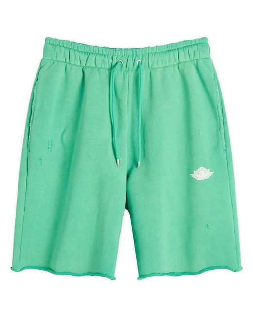 Nike Green Rare Air Pullover Fleece Short for men