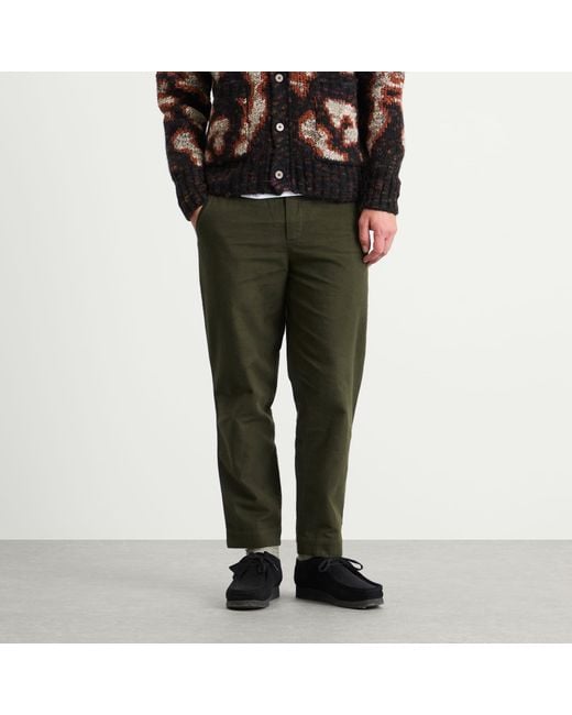 Folk Green Drawcord Assembly Pant for men