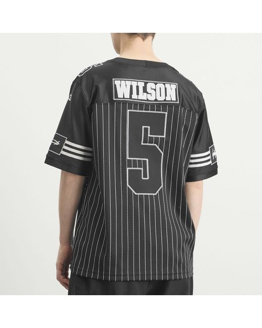 Y-3 Black Elite 5 Wilson American Football Jersey for men