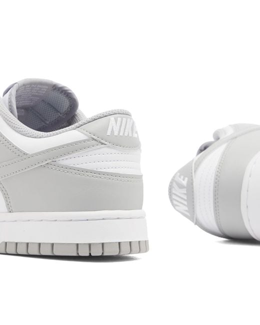 Nike White Dunk Low Retro Sneaker for men