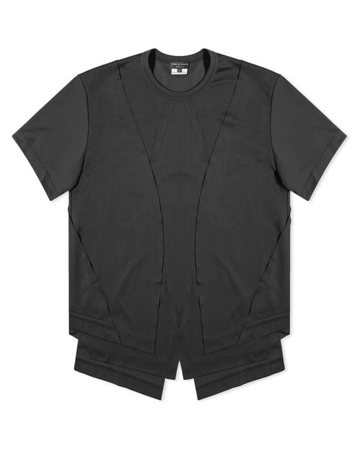 Comme des Garçons Black Honeycomb Panel T-Shirt for men