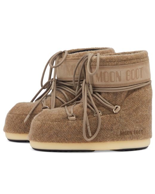 Moon Boot Brown Low Icon Felt
