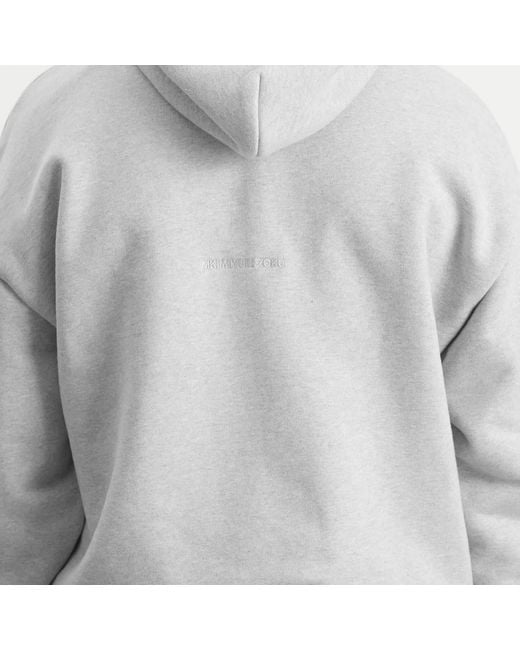 MKI Miyuki-Zoku White Superweight Hoodie for men