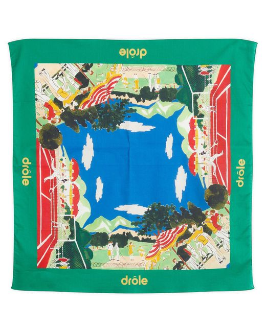 Drole de Monsieur Blue Country Club Neck Tie for men