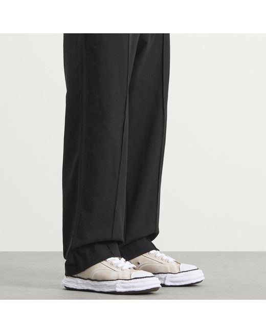 Maison Mihara Yasuhiro White Peterson23 Vintage Leather Sneaker for men