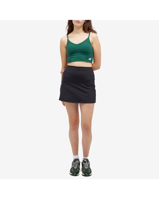 New Balance Green Soft Bra Top