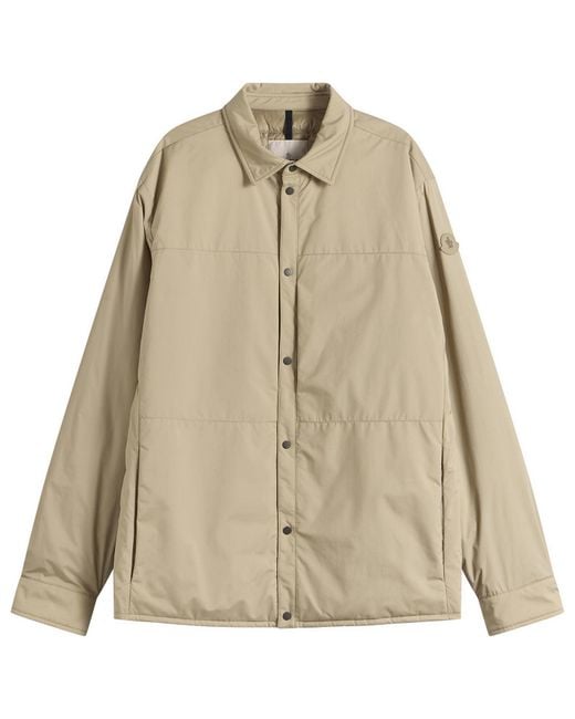 Moncler Natural Revoline Shirt Jacket for men