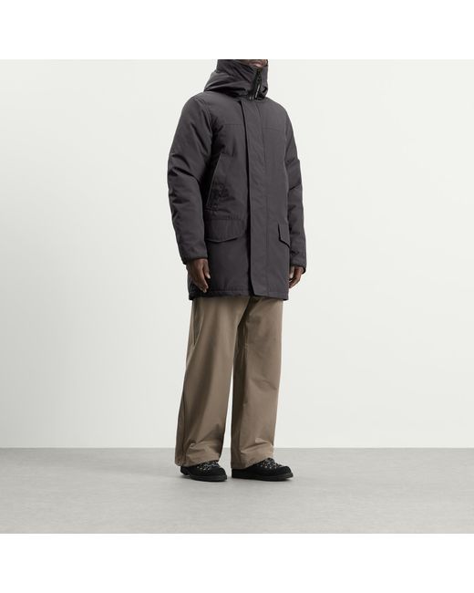 Canada Goose Black Langford Parka Jacket Classic Disc for men