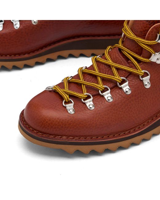 Fracap Brown M120 Ripple Sole Scarponcino Boot for men