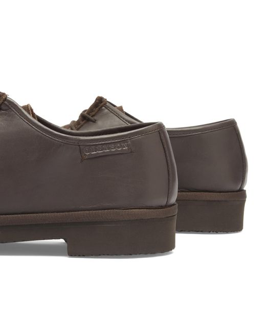 GRENSON Brown Hubert Derby Shoe for men