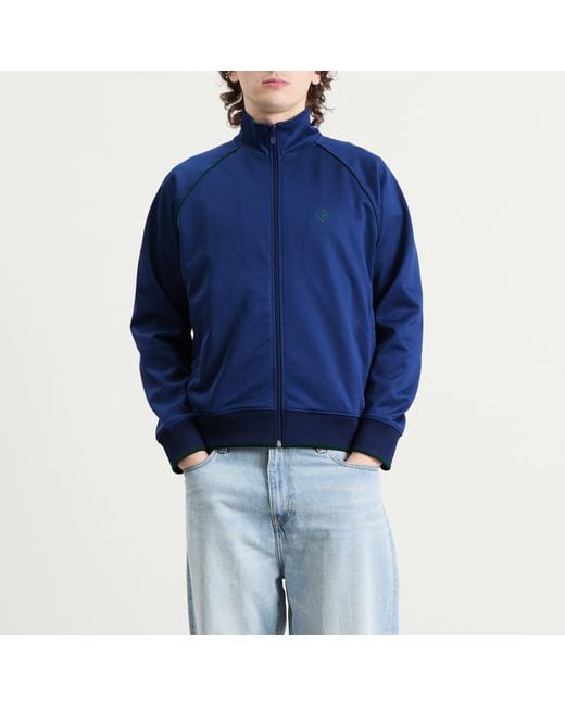 POLAR SKATE Blue Raphael Track Jacket for men