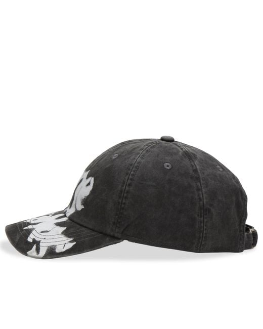 Acne Black Carily Goth Cap
