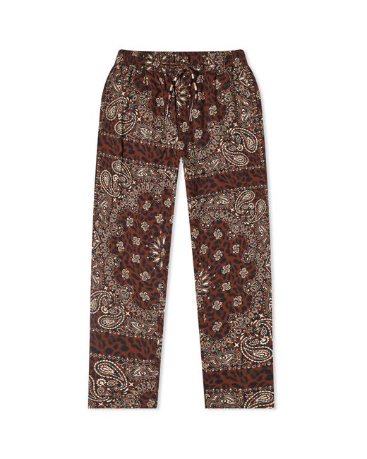 ARIZONA LOVE Brown Bandana Print Trousers