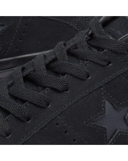 Converse Black One Star Pro Classic Suede Sneakers