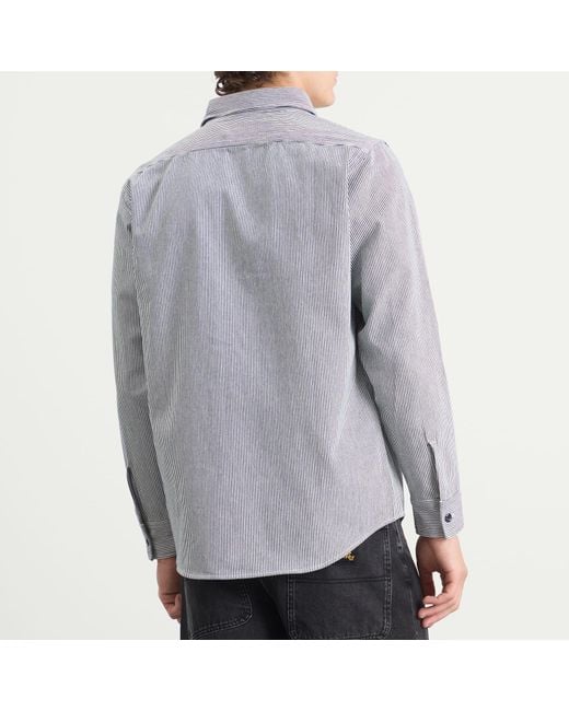 Randy's Garments Blue Randy's Garments 1 Pocket Shirt for men